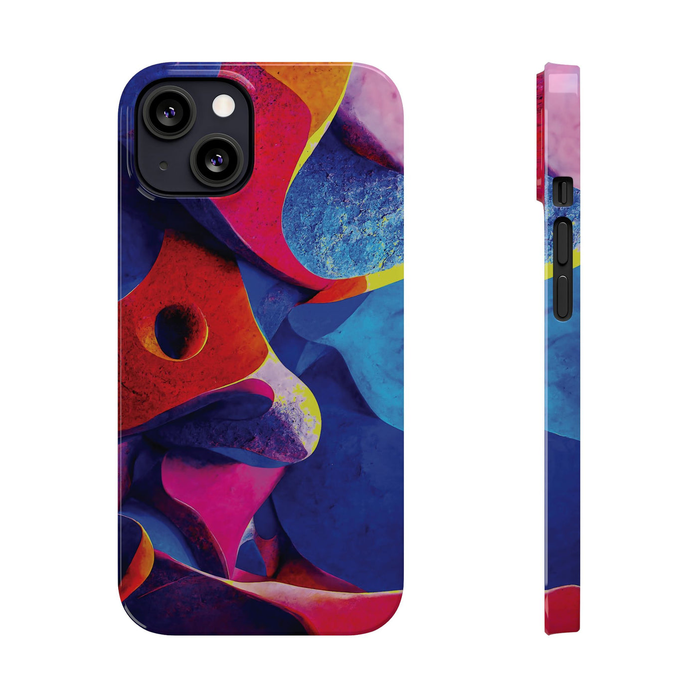 Abstract Shapes Slim Cute Phone Cases for Iphone  | iPhone 15 Case | iPhone 15 Pro Max Case, Iphone 14, Iphone 14 Pro Max, Iphone 13