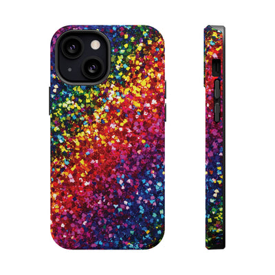 Non Glitter Color Composition Magsafe Cute Phone Case for Iphone Gift for Her,  | iPhone 15 Case | iPhone 15 Pro Max Case, Iphone 14, Iphone 14 Pro Max, Iphone 13, Iphone 16