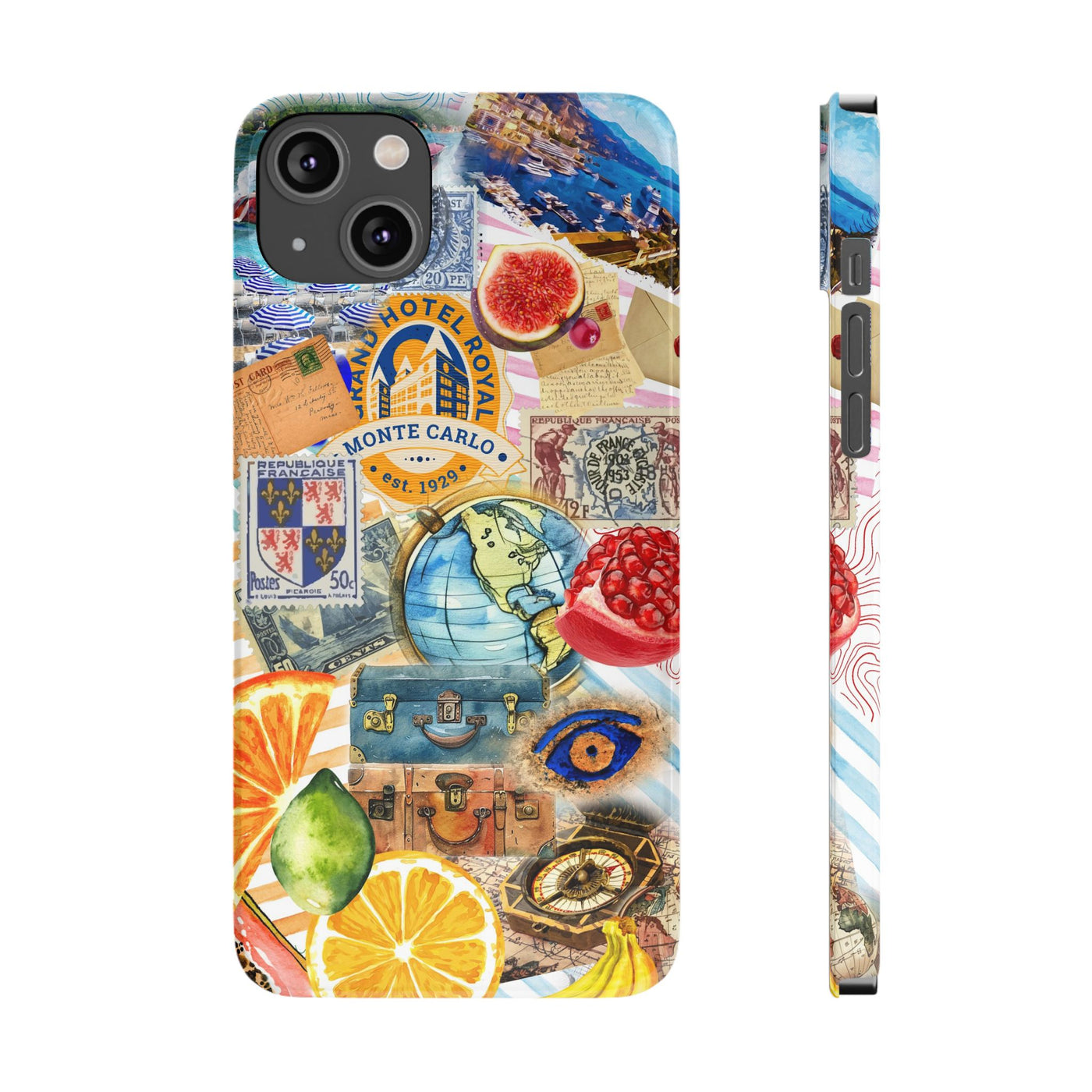 Trendy French Coquette Collage Gift for Her Cute Phone Cases for Iphone 16 Cases | iPhone 15 Case | iPhone 15 Pro Max Case, Iphone 14 Case, Iphone 13, Slim