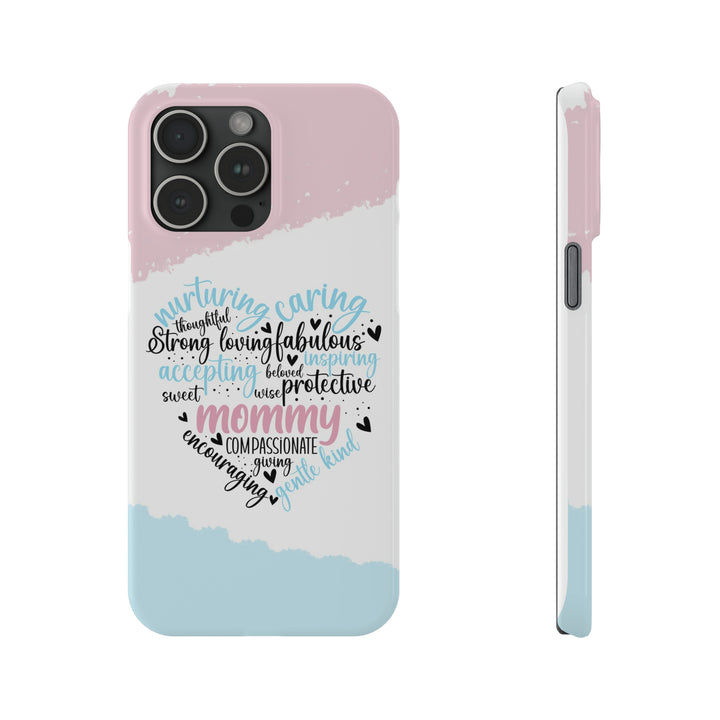 Slim Cute Phone Cases for Iphone - | iPhone 15 Case | iPhone 15 Pro Max Case, Iphone 14 Case, Iphone 14 Pro Max, Iphone 13, Mother&