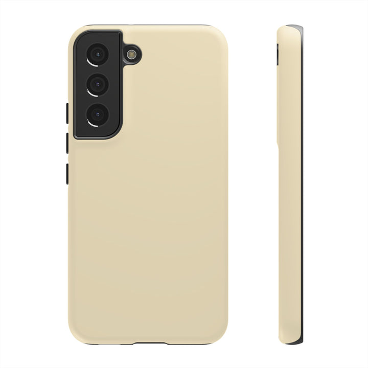 Premium Tough Pale Yellow Gift for Her Cute Phone Cases for Samsung S25 S24, S23, S22, S21, Iphone, 16, 15, 14, 13 Pro Max Ultra - Studio40ParkLane