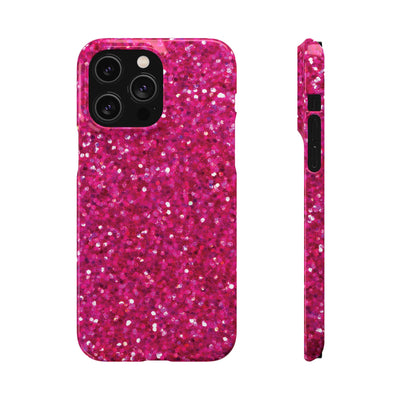 Snap Non-Glitter Muted Pink Play on "Faux" Glitter Effect Cute Phone Cases for Samsung and Iphone, 16, 15, 14, S24, S23, S22, S21, S20, Plus and Ultra