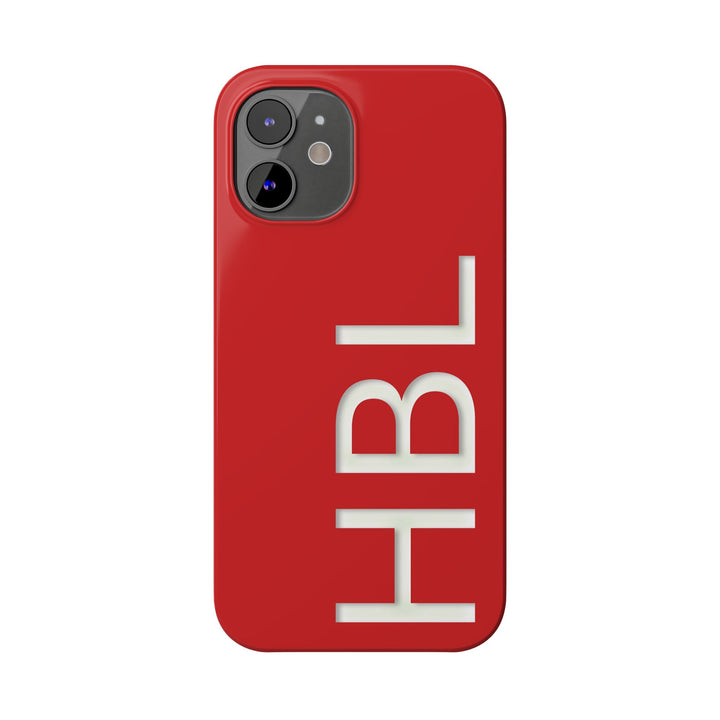 Slim Custom Personalized Red Gift for Her Cute Phone Cases for Iphone 16 Pro Max | iPhone 15 Case | iPhone 15 Pro Max Case, Iphone 14, 13, 12, 11, 10, 8, 7 - Studio40ParkLane