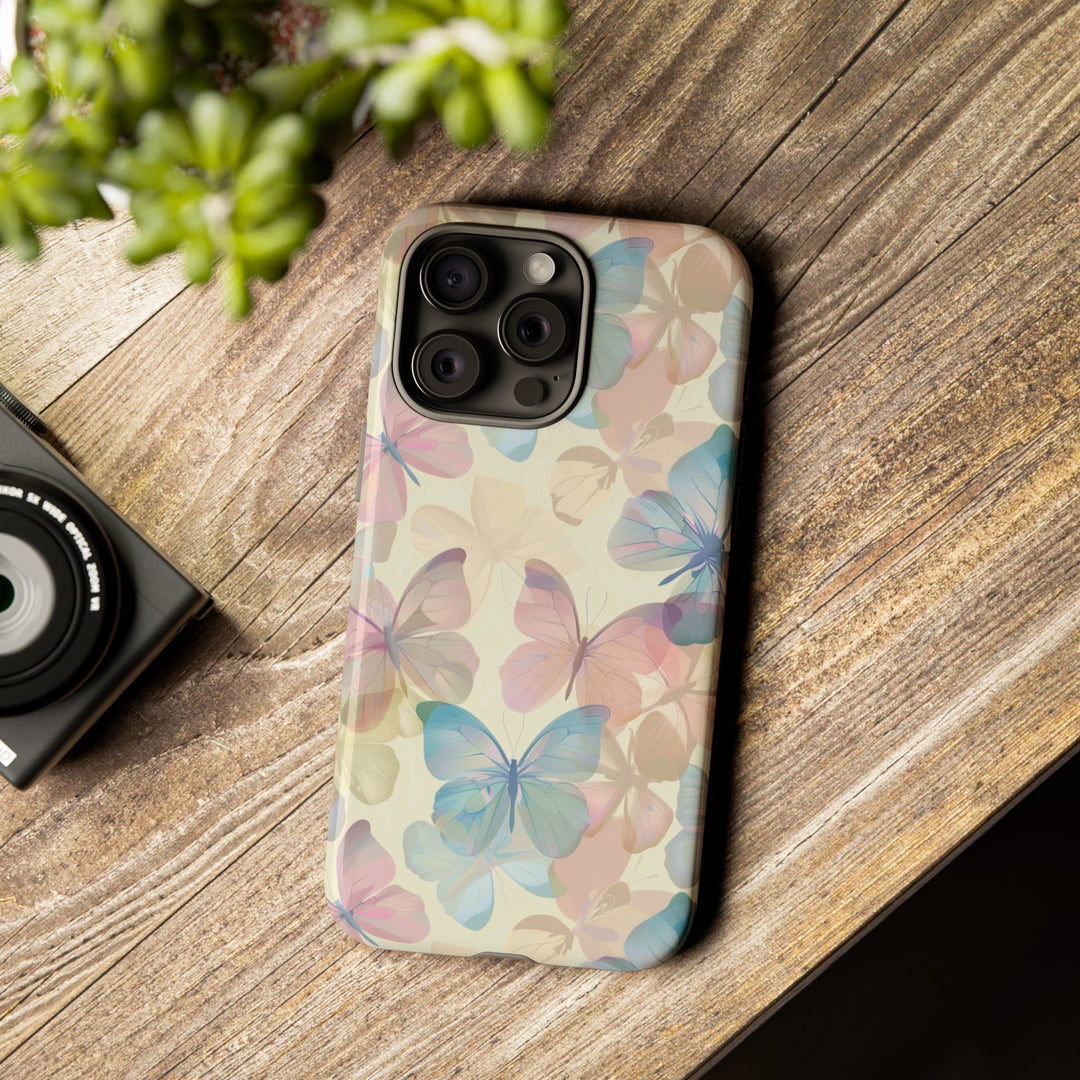 Cute Samsung Case | Cool Iphone Case | Summer Pastel Butterflies, Samsung S24, S23, S22, S21, IPhone 15 Case | Iphone 14 Case, Iphone 13 Case - Studio40ParkLane