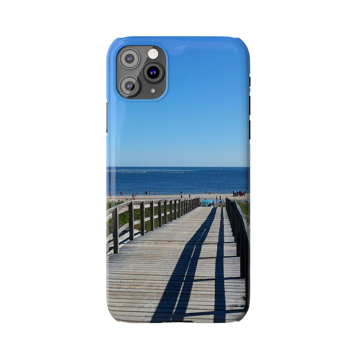 Slim Cute Phone Cases for Iphone - | iPhone 15 Case | iPhone 15 Pro Max Case, Iphone 14 Case, Iphone 14 Pro Max, Iphone 13, Summer Beach Walk - Studio40ParkLane