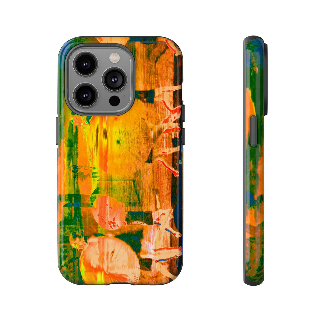 Cute IPhone Case | iPhone 15 Case | iPhone 15 Pro Max Case, Iphone 14 Case, Iphone 14 Pro Max Case IPhone Case for Traveler, Fall Sunset Dance - Studio40ParkLane