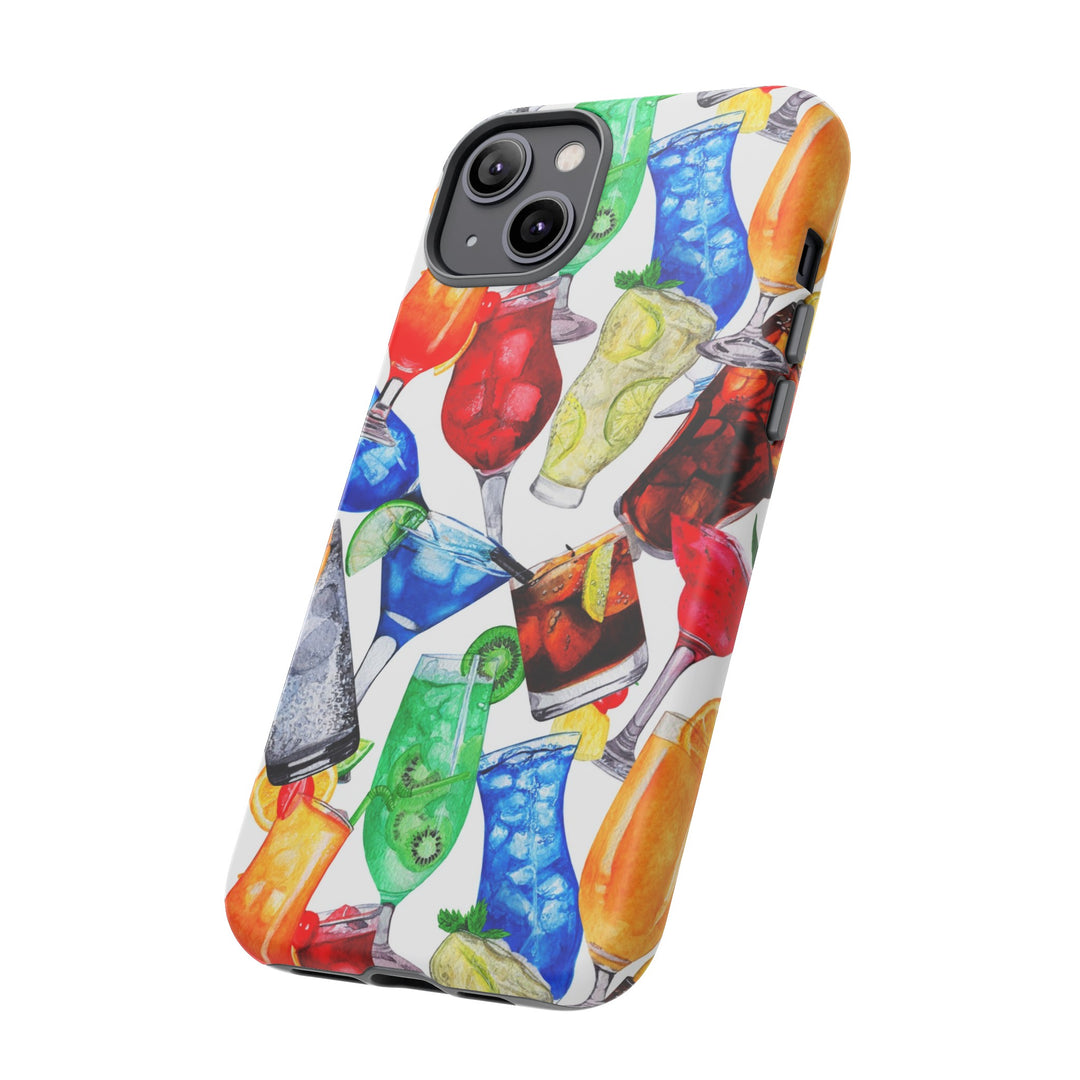 Cute Samsung Case | Cool Iphone Case | Summer Fruit Cocktail, Samsung S24, S23, S22, S21, IPhone 15 Case | Iphone 14 Case, Iphone 13 Case - Studio40ParkLane