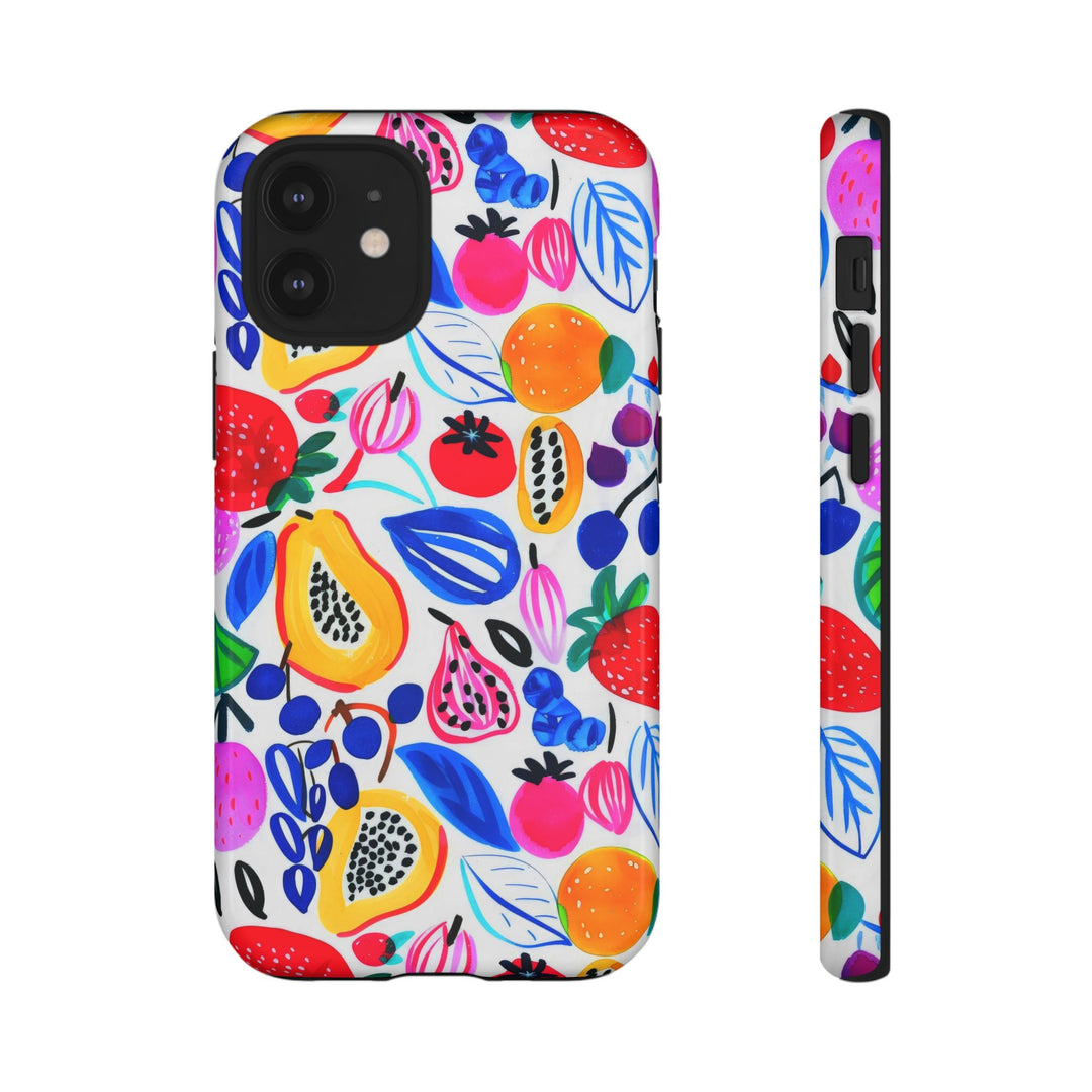 Summer Fruit Cute Tough Phone Case - For Apple iPhone 17, 16 Pro Max, 15 Pro Max, 14 Plus 13 Pro 12, Samsung Galaxy S26, S25, S24 Plus Ultra