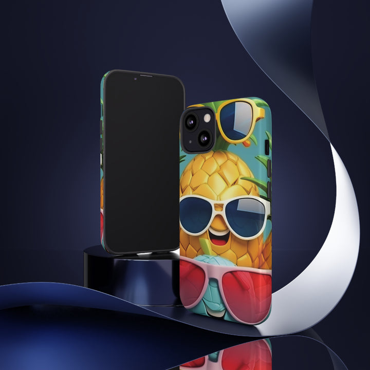 Cute IPhone Case | Summer Pineapple Fruit, iPhone 15 Case | iPhone 15 Pro Case, Iphone 14 Case, Iphone 14 Pro Max Case, Protective Iphone Case - Studio40ParkLane
