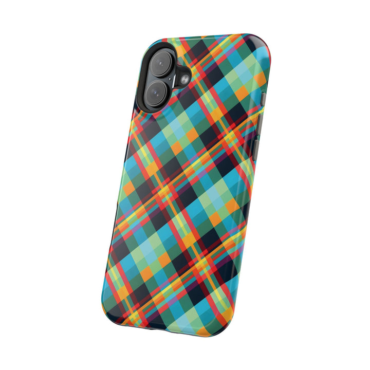 Checkered Plaid Magsafe Gift for Her Cute Phone Case for Iphone, | iPhone 16 | iPhone 15 Pro Max, Iphone 14 Pro Max, 13 12 11 10 9 8 7 - Studio40ParkLane