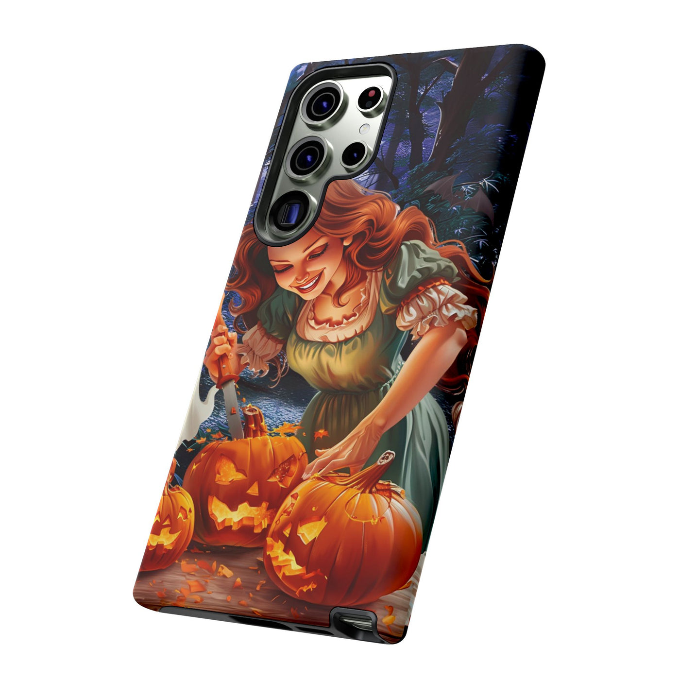 Autumn Fall Pumpkin Fairy Gift for Her Cute Phone Case for, Samsung Galaxy S24, S23, S22, S21, IPhone 16 Case | Iphone 15, Iphone 14, IPhone 13 Case