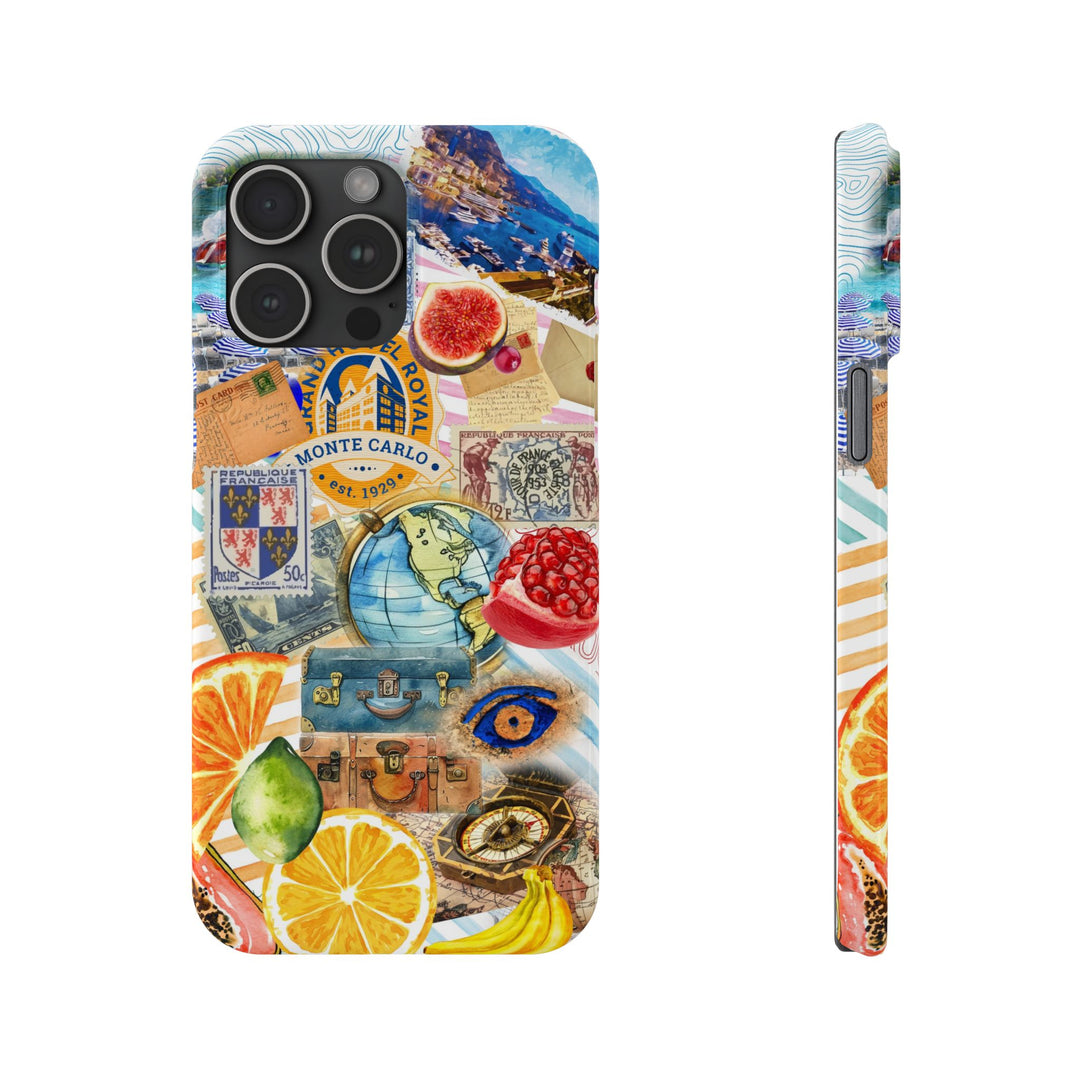 Slim Trendy French Coquette Collage Gift for Her Cute Phone Cases for Iphone 16 Cases | iPhone 15 Case | iPhone 15 Pro Max Case, Iphone 14 Case, Iphone 13, Slim - Studio40ParkLane