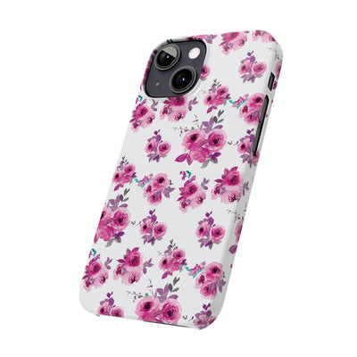 Slim Spring Flowers Gift for Her Cute Phone Cases for Iphone 16 Pro Max | iPhone 15 Case | iPhone 15 Pro Max Case, Iphone 14, 13, 12, 11, 10, 8, 7 - Studio40ParkLane