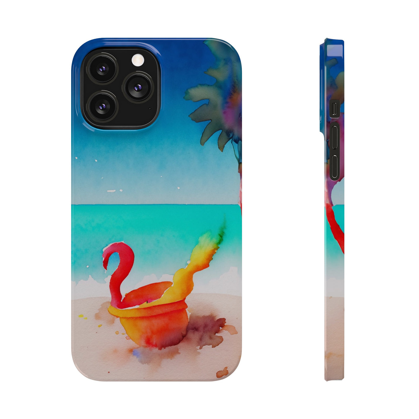 Beach Bucket Summer Slim Cute Phone Cases for Iphone | iPhone 15 Case | iPhone 15 Pro Max Case, Iphone 14, Iphone 14 Pro Max, Iphone 13, 12