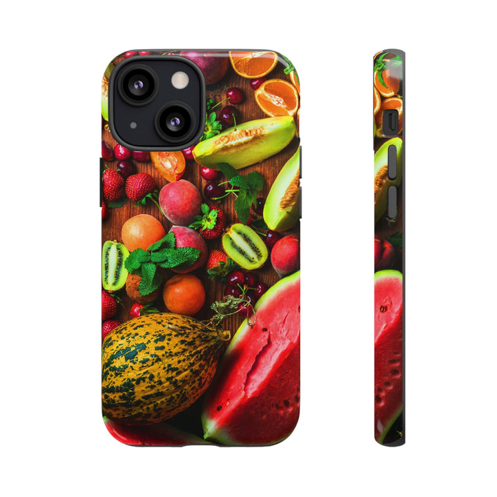 Fall Fruit Collage Cute Phone Case for, Samsung Galaxy S24, S23, S22, S21, IPhone 16 Case | Iphone 15, Iphone 14, IPhone 13 Case Mom Dad Gift - Studio40ParkLane