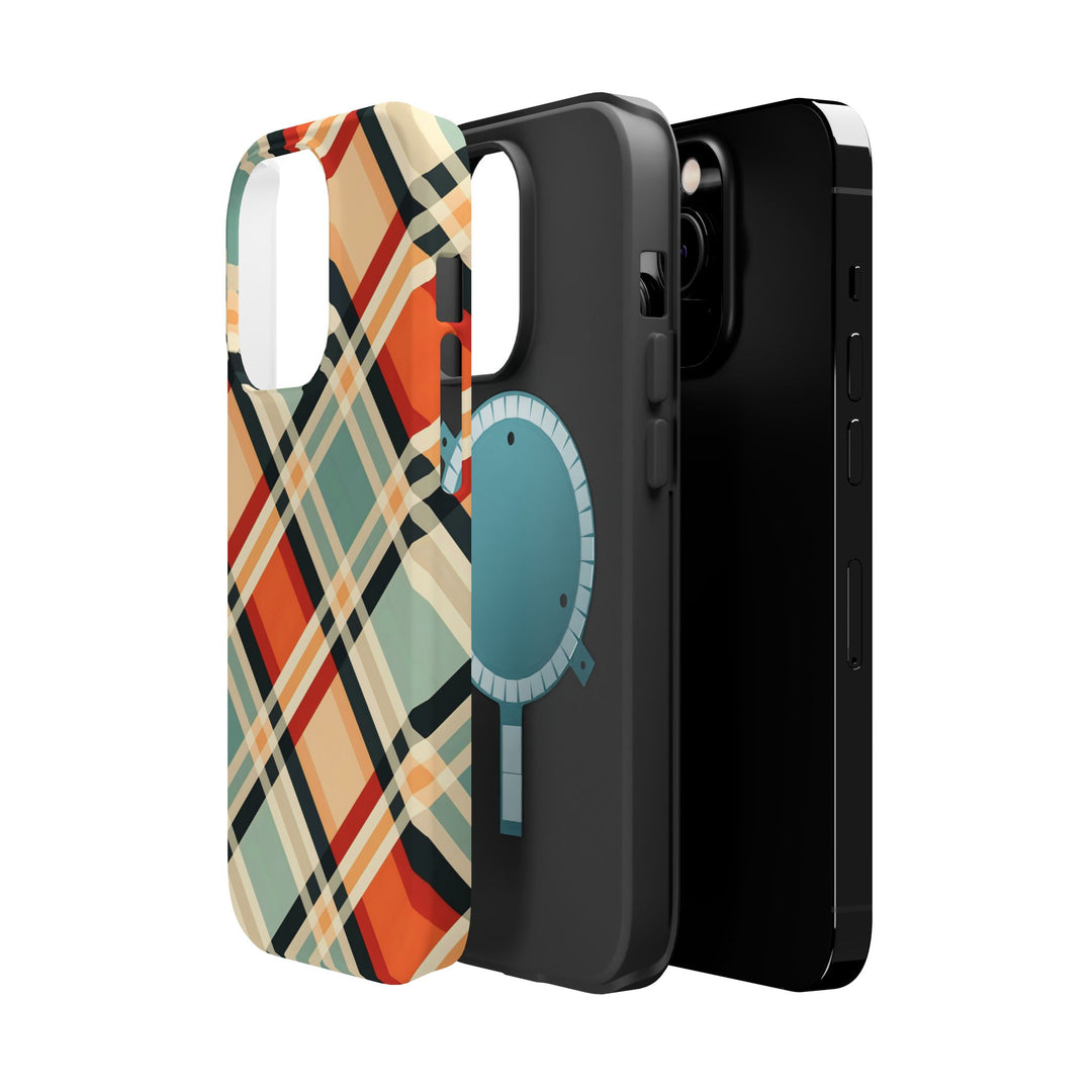 Checkered Plaid Magsafe Gift for Her Cute Phone Case for Iphone, | iPhone 16 | iPhone 15 Pro Max, Iphone 14 Pro Max, 13 12 11 10 9 8 7 - Studio40ParkLane