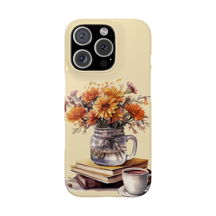 Slim Fall Autumn Leaves Cute Phone Cases for Iphone 16 | iPhone 15 Case | iPhone 15 Pro Max Case, Iphone 14, Iphone 14 Pro Max, Iphone 13, Slim Mom Dad Gift - Studio40ParkLane