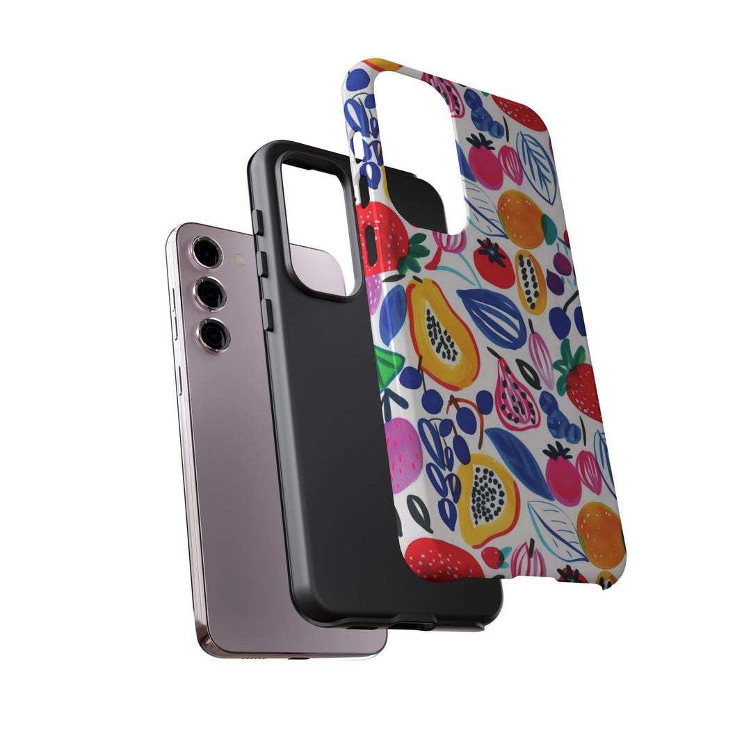 Summer Fruit Cute Tough Phone Case - For Apple iPhone Case 17, 16, 15 Pro Max, 14 Plus, 13 Pro, 12, Samsung Galaxy S26, S25, S24 Plus Ultra - Studio40ParkLane