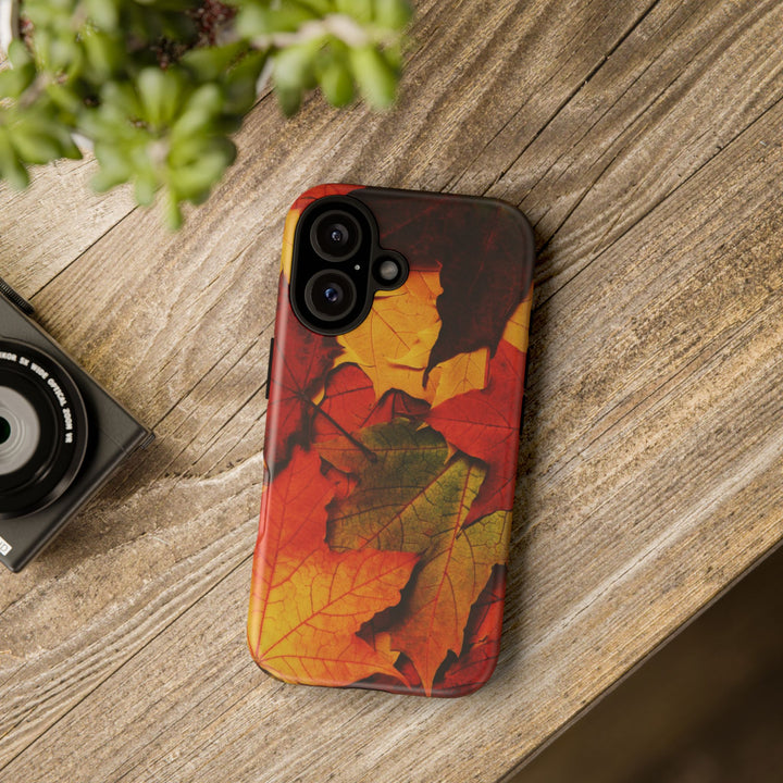 Autumn Fall Leaves Gift Cute Phone Case for, Samsung Galaxy S24, S23, S22, S21, IPhone 16 Case | Iphone 15, Iphone 14, IPhone 13 Case Mom Dad Gift - Studio40ParkLane