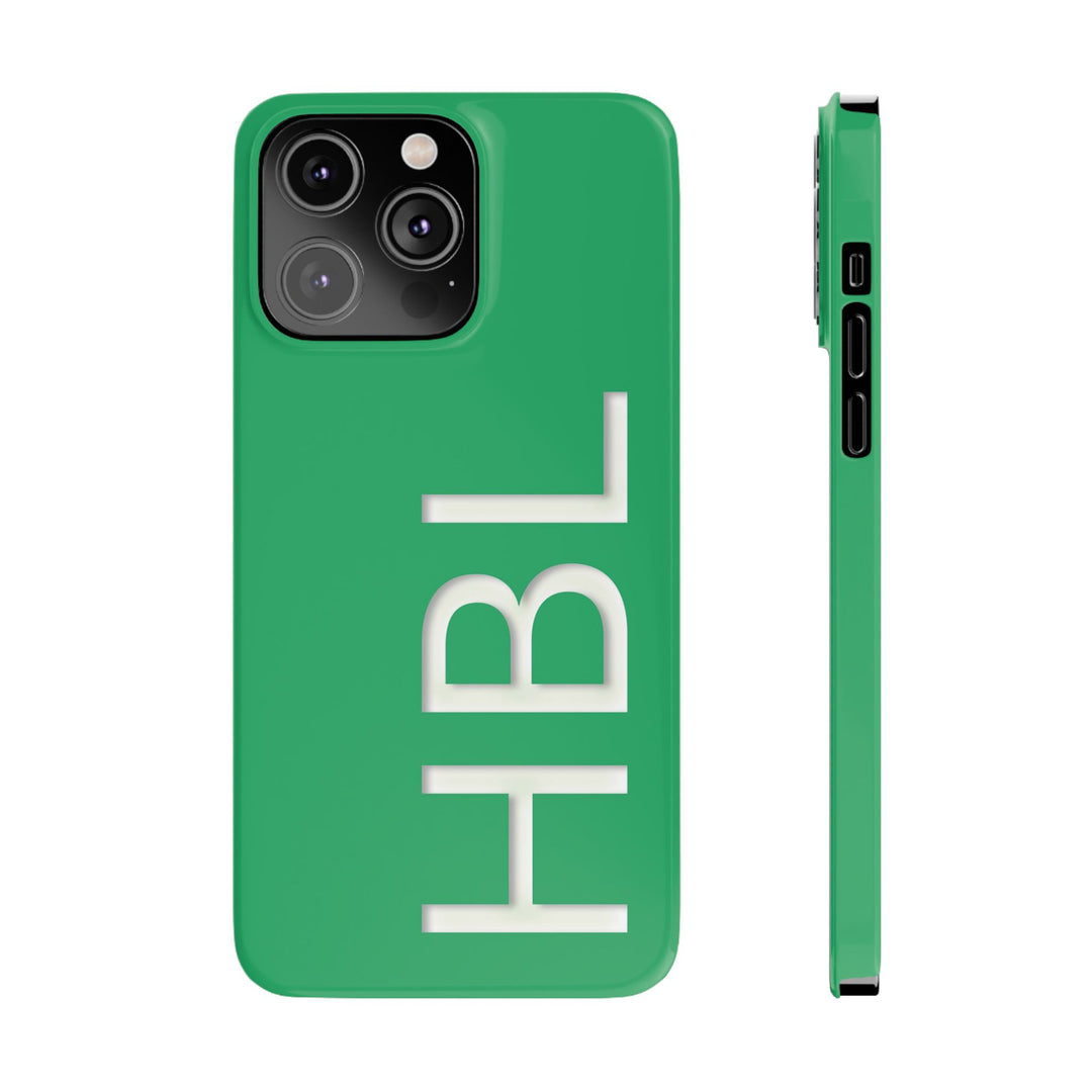 Slim Custom Personalized Green Gift for Her Cute Phone Cases for Iphone 16 Pro Max | iPhone 15 Case | iPhone 15 Pro Max Case, Iphone 14, 13, 12, 11, 10, 8, 7 - Studio40ParkLane