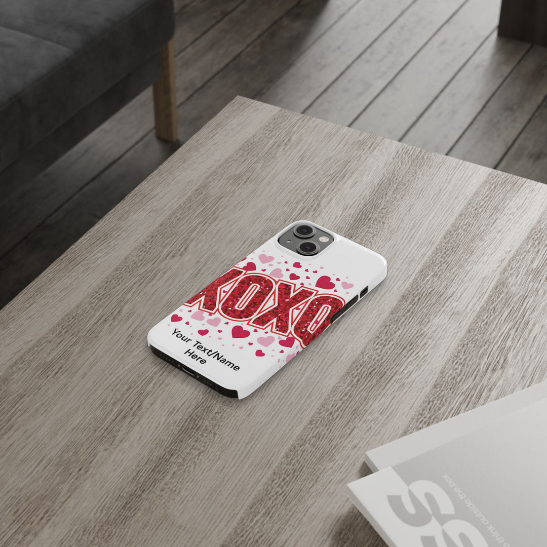 Slim Custom Personalized Valentine Love Gift for Her Cute Phone Cases for Iphone 16 Pro Max | iPhone 15 Case | iPhone 15 Pro Max Case, Iphone 14, 13, 12, 11, 10, 8, 7 - Studio40ParkLane