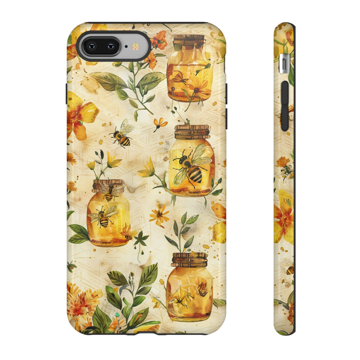 Impact Resistant, Honey Bees, Cute Phone Cases for Samsung S24, S23, S22, S21, IPhone 15 pro Iphone 14 pro Iphone 13 IPhone 12 Iphone 11 - Studio40ParkLane
