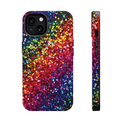Non Glitter Color Composition Magsafe Cute Phone Case for Iphone Gift for Her,  | iPhone 15 Case | iPhone 15 Pro Max Case, Iphone 14, Iphone 14 Pro Max, Iphone 13, Iphone 16