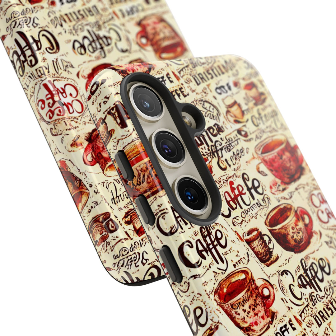 Impact Resistant, Paris Bistro Cafe, Cute Phone Cases for Samsung S24, S23, S22, S21, IPhone 15 pro Iphone 14 pro Iphone 13 IPhone 12 Iphone 11 - Studio40ParkLane