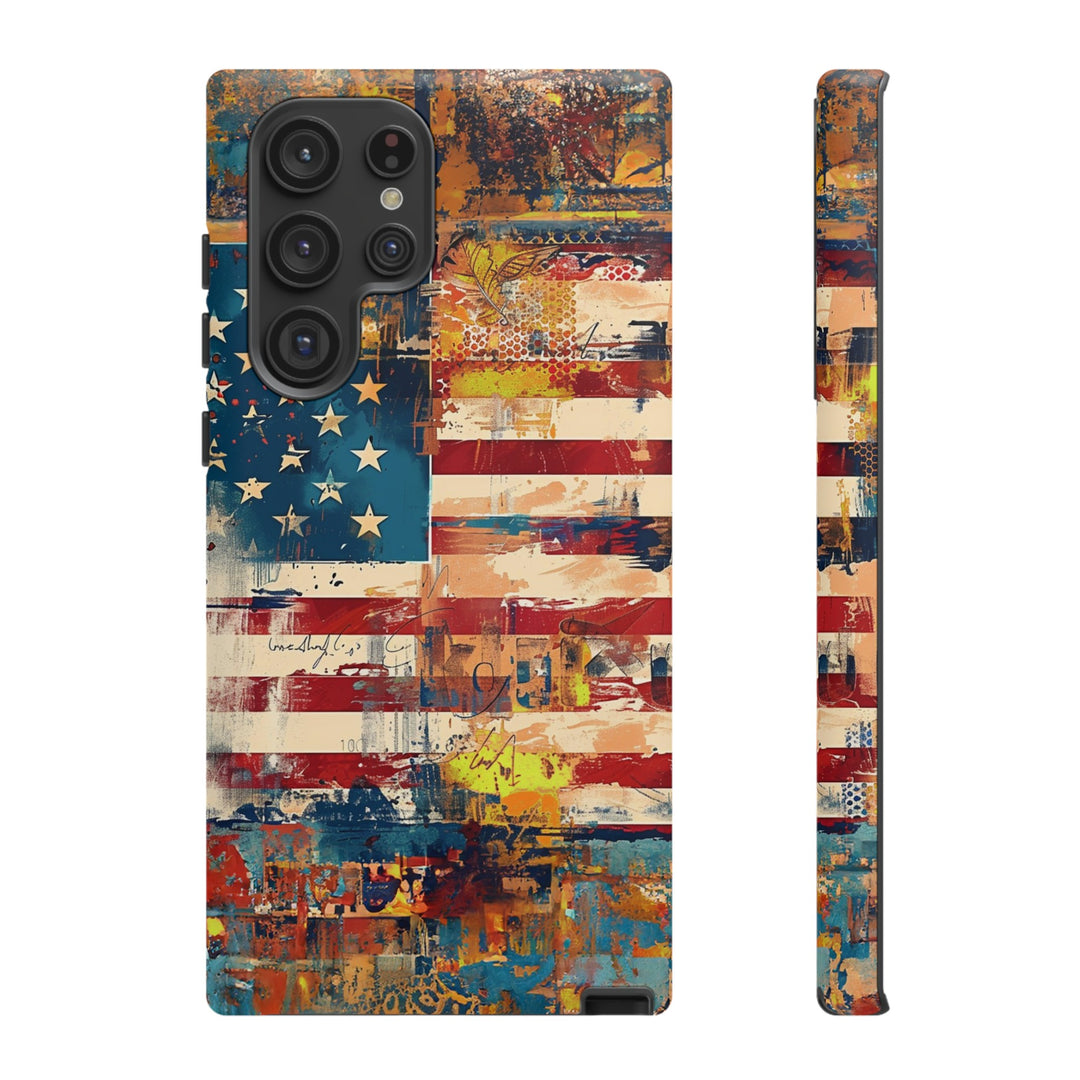 Impact Resistant, American Flag, Cute Phone Cases for Samsung S24, S23, S22, S21, IPhone 15 pro Iphone 14 pro Iphone 13 IPhone 12 Iphone 11 - Studio40ParkLane