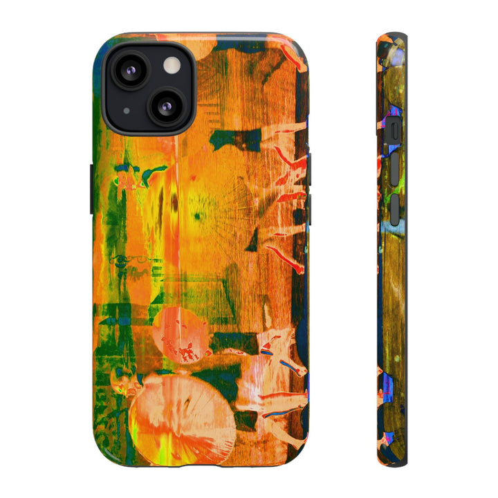 Cute IPhone Case | iPhone 15 Case | iPhone 15 Pro Max Case, Iphone 14 Case, Iphone 14 Pro Max Case IPhone Case for Traveler, Fall Sunset Dance - Studio40ParkLane
