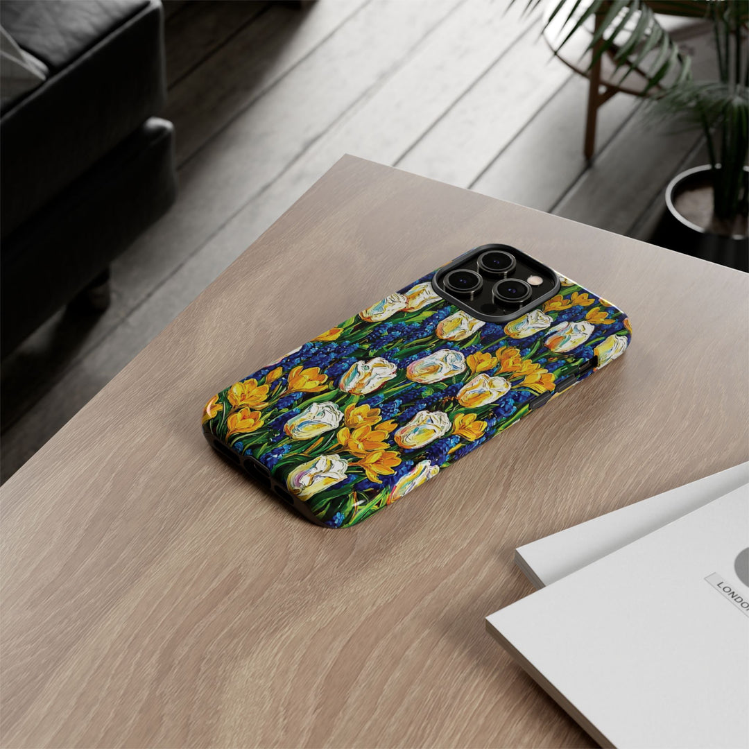 Tough Cute Spring Flowers Phone Case, for IPhone 17 Pro Max | Iphone 17 Air, Iphone 16, IPhone 15, 14 13 12, Samsung Galaxy S26, S25, S24, S23 - Studio40ParkLane