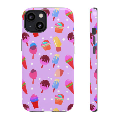 Cute Samsung Case | Cool Iphone Case | Summer Pink Ice-Cream, Samsung S24, S23, S22, S21, IPhone 15 Case | Iphone 14 Case, Iphone 13 Case