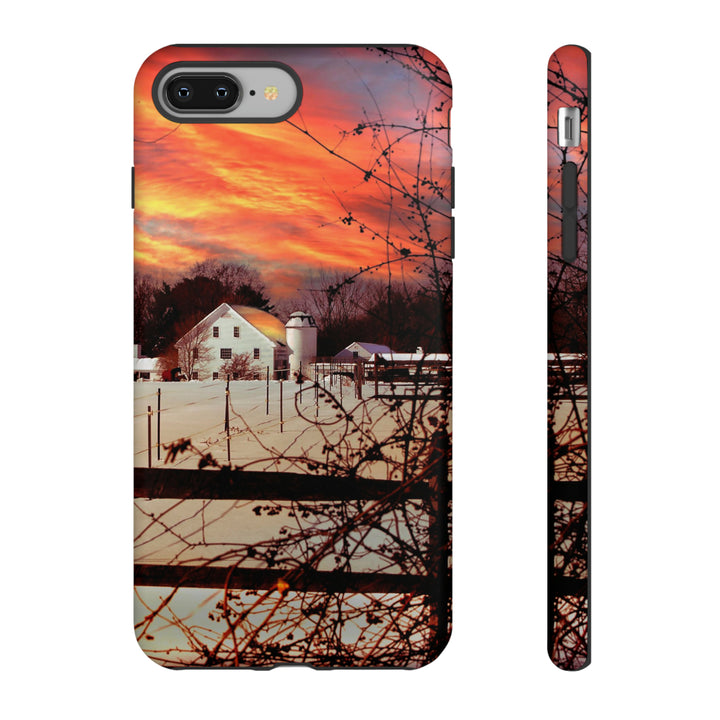 Cool Phone Case | Winter Sunset, For iPhone 15 Case | iPhone 15 Pro Case, Iphone 14 Case, Iphone 14 Pro Max Case, Protective Iphone Case - Studio40ParkLane
