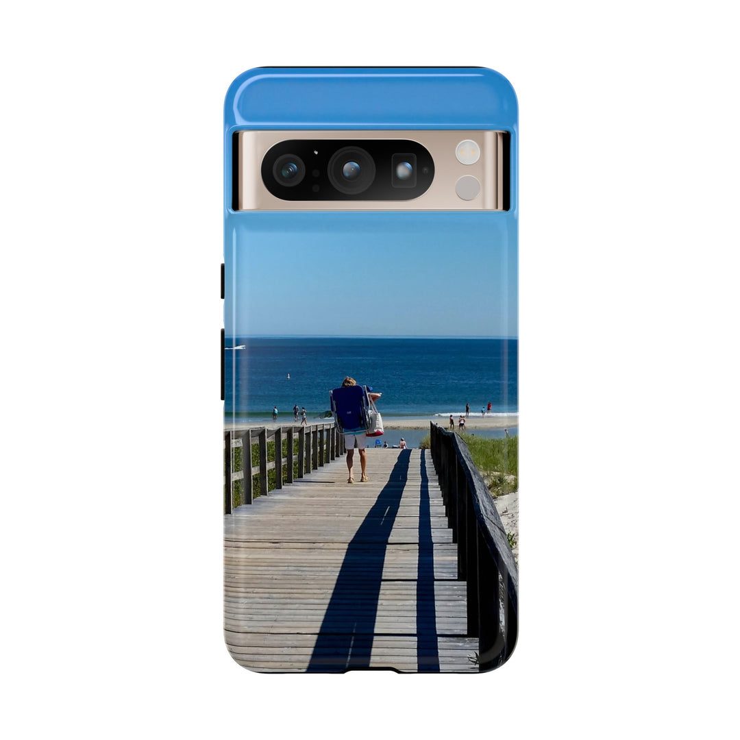 Cute Samsung Case | Cool Iphone Case | Summer Beach Walk, Samsung S24, S23, S22, S21, IPhone 15 Case | Iphone 14 Case, Iphone 13 Case - Studio40ParkLane