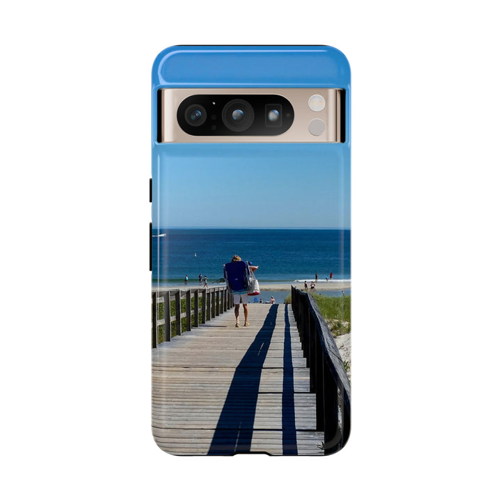Cute Samsung Case | Cool Iphone Case | Summer Beach Walk, Samsung S24, S23, S22, S21, IPhone 15 Case | Iphone 14 Case, Iphone 13 Case - Studio40ParkLane