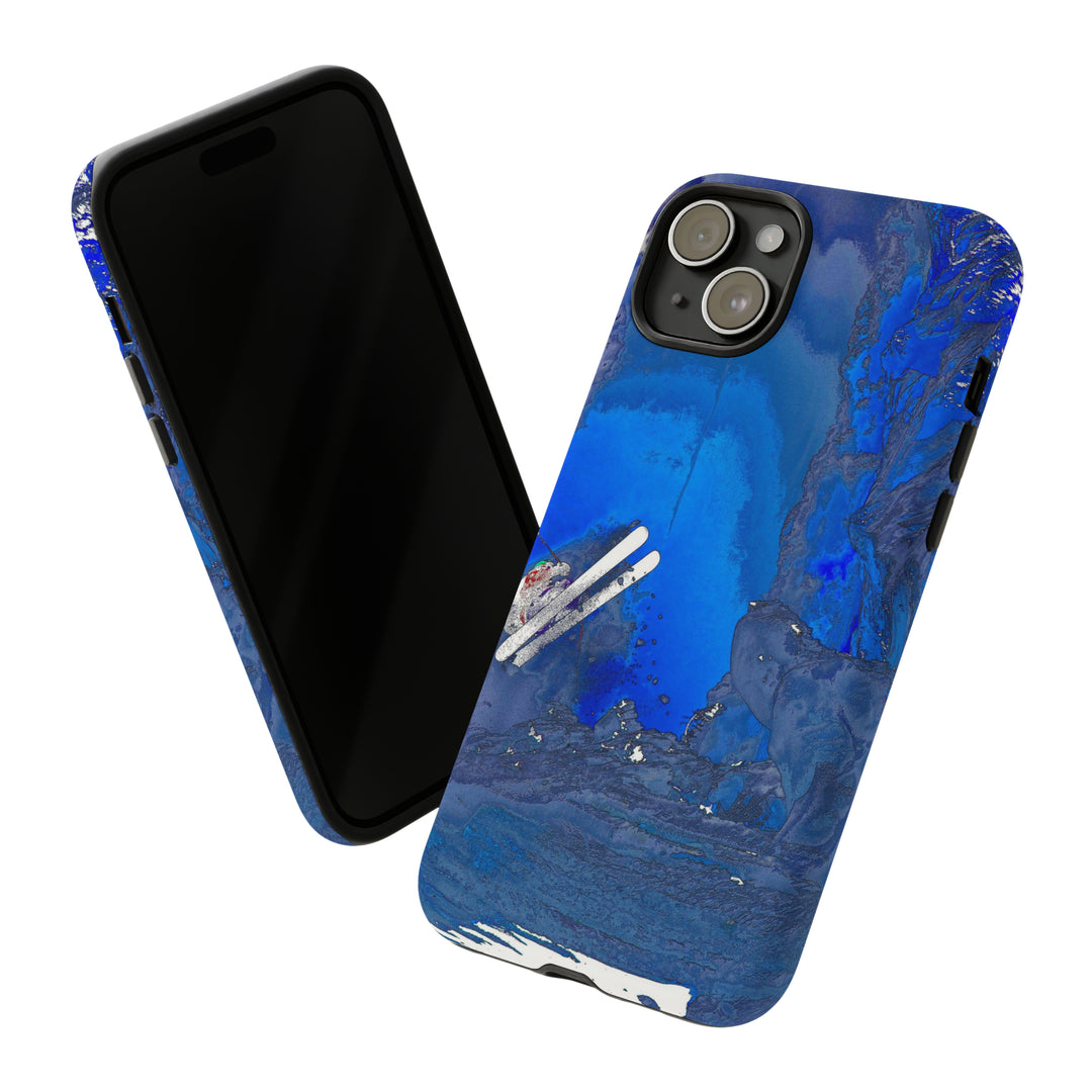 Cute IPhone Case | iPhone 15 Case | iPhone 15 Pro Max Case, Iphone 14 Case, Iphone 14 Pro Max Case IPhone Case for Art Lovers, Skiing Mountain - Studio40ParkLane