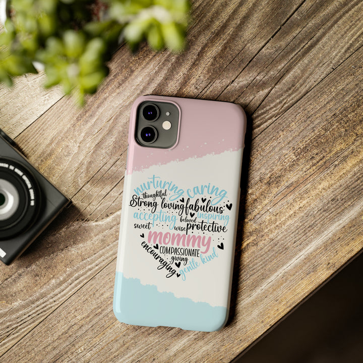 Slim Cute Phone Cases for Iphone - | iPhone 15 Case | iPhone 15 Pro Max Case, Iphone 14 Case, Iphone 14 Pro Max, Iphone 13, Mother&