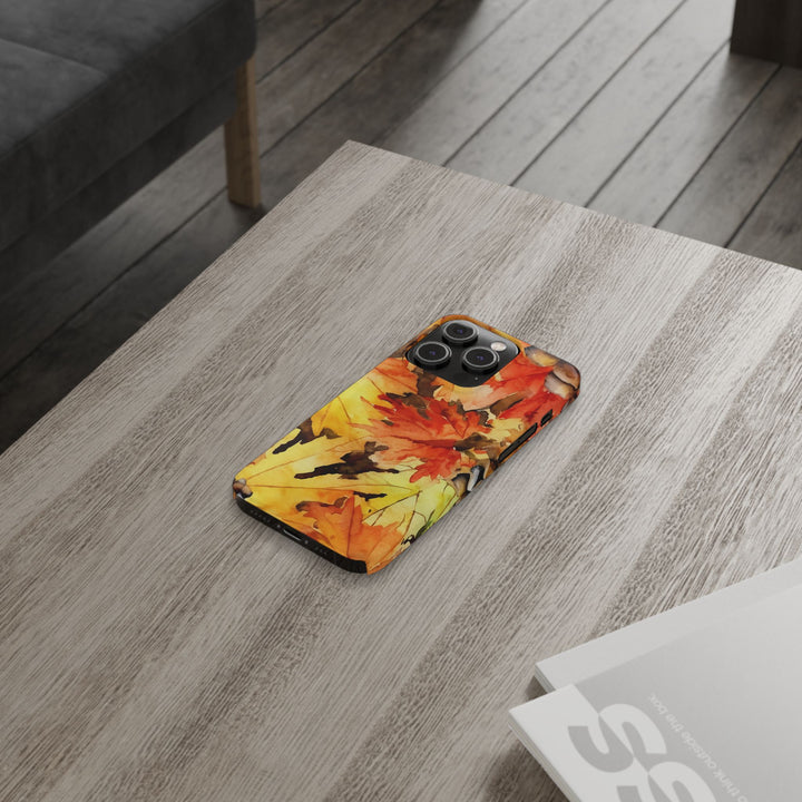 Slim Fall Leaves Slim Cute Phone Cases for Iphone | iPhone 15 Case | iPhone 15 Pro Max Case, Iphone 14, Iphone 14 Pro Max, Iphone 13 - Studio40ParkLane