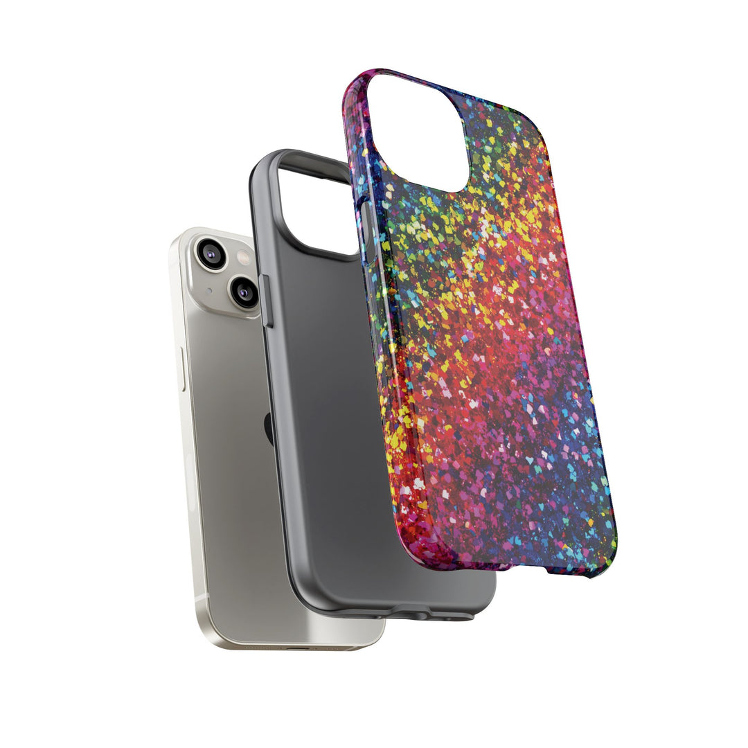 Premium Tough Muted Non - Glitter Color Composition Cute Phone Case, for IPhone 16 pro Max | Iphone 15, Iphone 14, 13, Samsung Galaxy S25, S24 - Studio40ParkLane