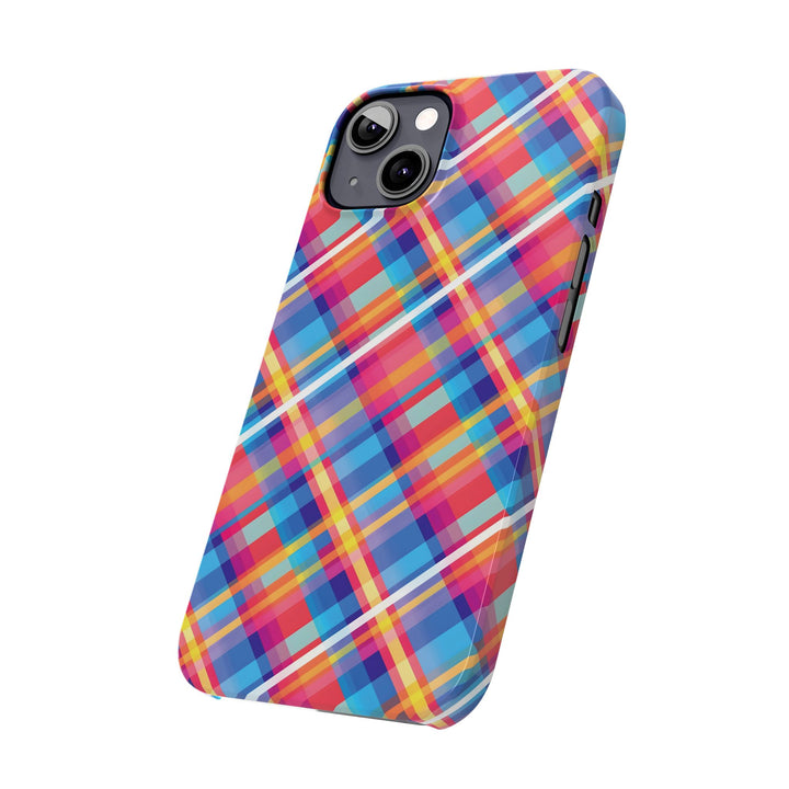 Slim Checkered Plaid Gift for Her Cute Phone Cases for Iphone 16 Pro Max | iPhone 15 Case | iPhone 15 Pro Max Case, Iphone 14, 13, 12, 11, 10, 8, 7 - Studio40ParkLane