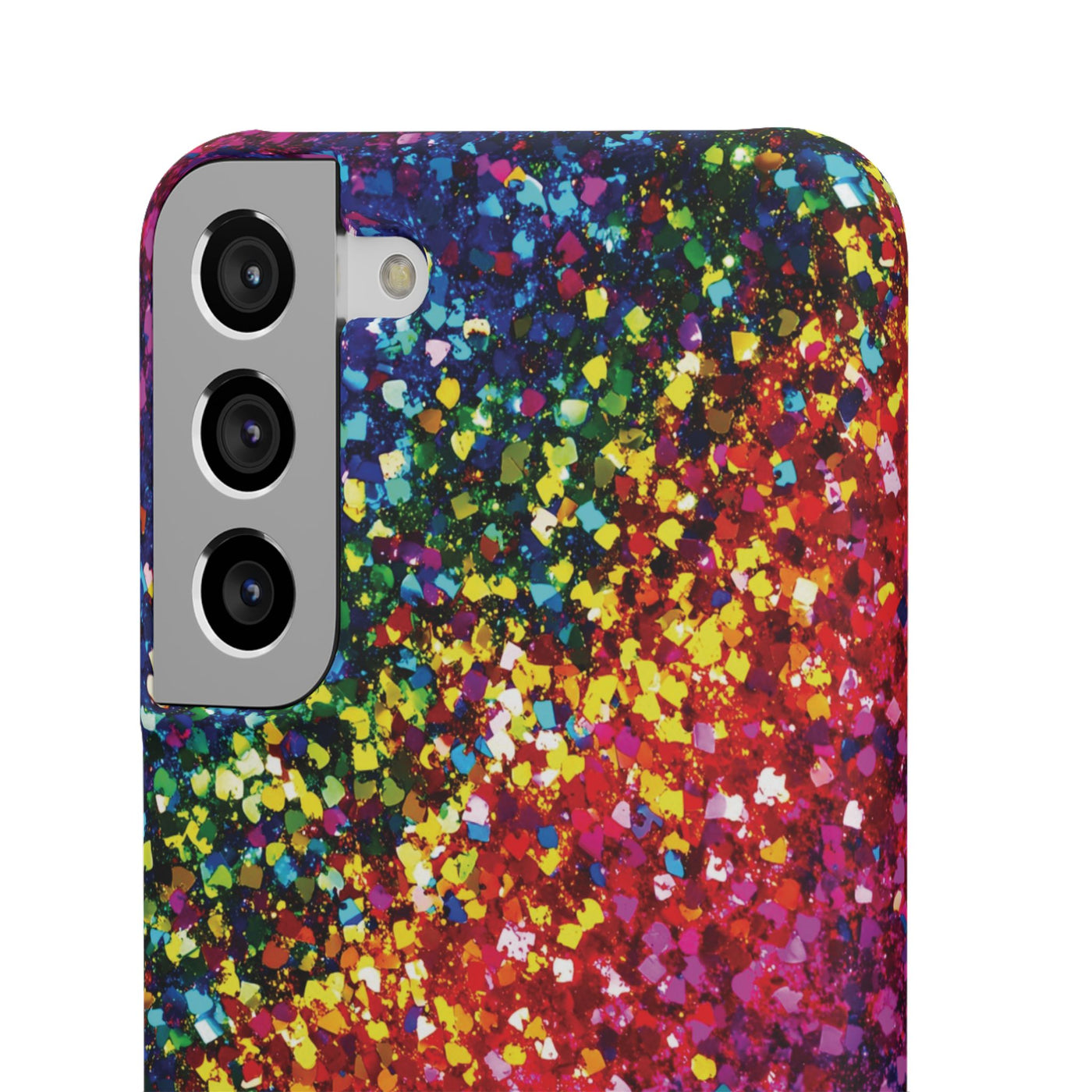 Snap Non-Glitter Muted Color Play on "Faux" Glitter Effect Cute Phone Cases for Samsung and Iphone, 16, 15, 14, S24, S23, S22, S21, S20, Plus and Ultra