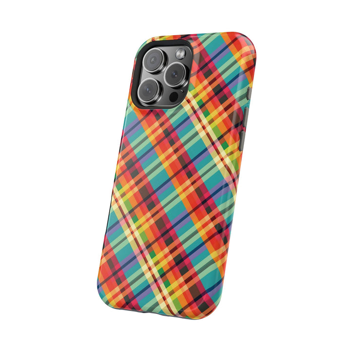 Checkered Plaid Magsafe Gift for Her Cute Phone Case for Iphone, | iPhone 16 | iPhone 15 Pro Max, Iphone 14 Pro Max, 13 12 11 10 9 8 7 - Studio40ParkLane