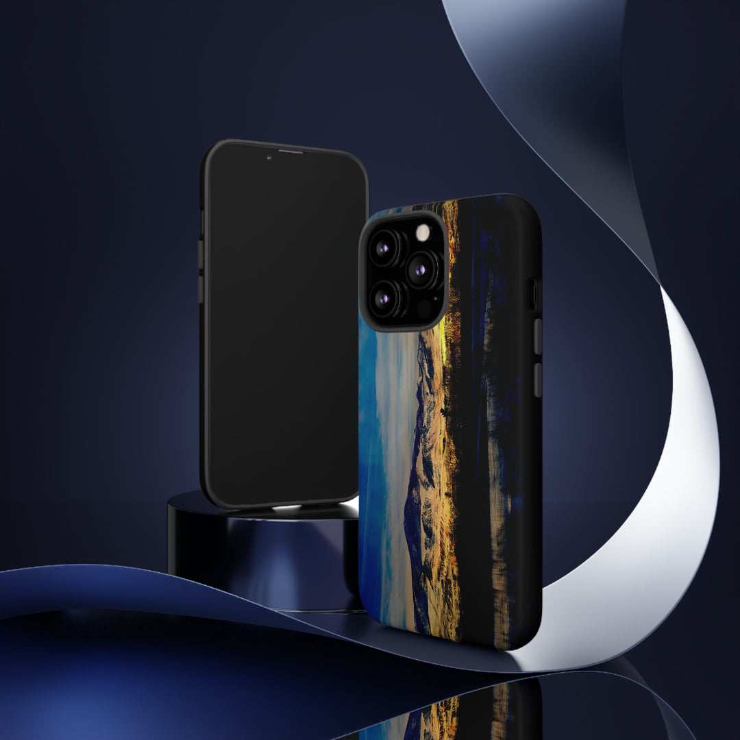 Cute IPhone Case | iPhone 15 Case | iPhone 15 Pro Max Case, Iphone 14 Case, Iphone 14 Pro Max Case IPhone Case for Traveler, Snowy Mountain Night - Studio40ParkLane