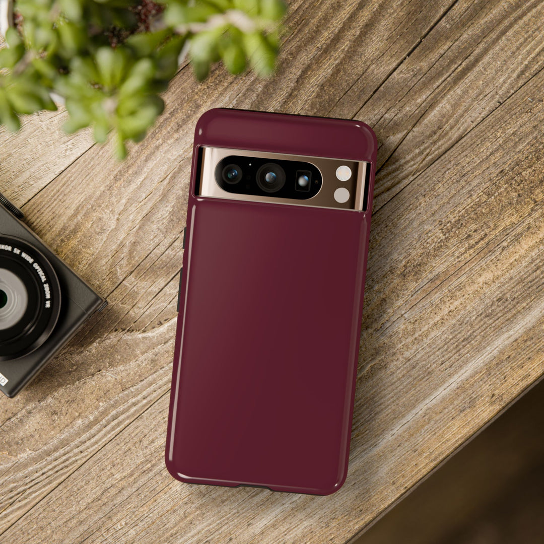 Premium Tough Burgundy Maroon Red Gift for Her Cute Phone Cases for Samsung S25 S24, S23, S22, S21, Iphone, 16, 15, 14, 13 Pro Max Ultra - Studio40ParkLane