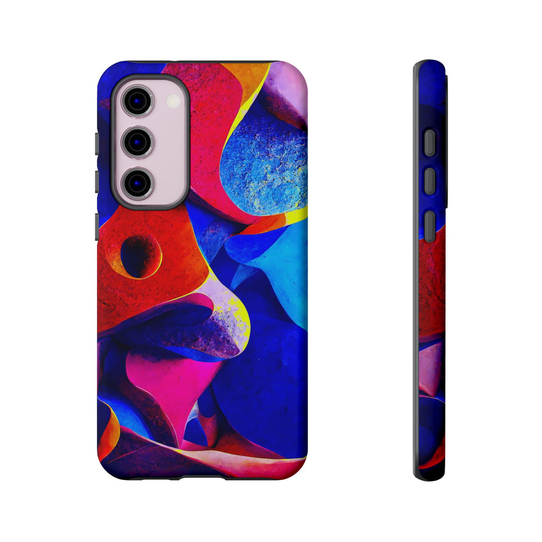 Impact Resistant, Abstract Shapes, Cute Phone Cases for Samsung S24, S23, S22, S21, IPhone 15 pro Iphone 14 pro Iphone 13 IPhone 12 Iphone 11 - Studio40ParkLane
