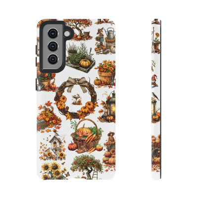 Impact Resistant, Fall Leaves Collage, Cute Phone Cases for Samsung S24, S23, S22, S21, IPhone 15 pro Iphone 14 pro Iphone 13 IPhone 12 Iphone 11