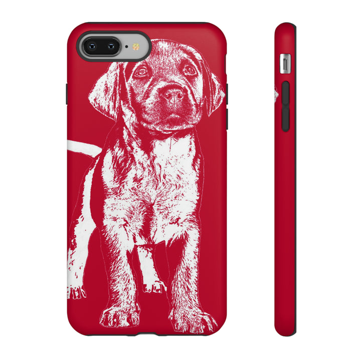 Cute IPhone Case | iPhone 15 Case | iPhone 15 Pro Max Case, Iphone 14 Case, Iphone 14 Pro Max Case IPhone Case for Dog Lovers, Puppy Dog Red - Studio40ParkLane
