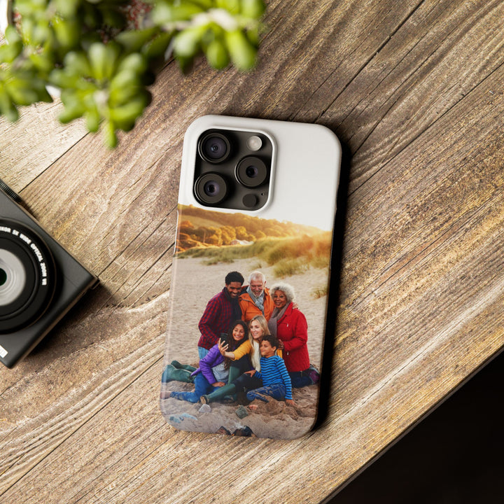 Slim Custom Personalized Family Photo Phone Cases for Iphone 16 | iPhone 15 Case | iPhone 15 Pro Max Case, Iphone 14, Iphone 14 Pro Max, Iphone 13, Slim - Studio40ParkLane