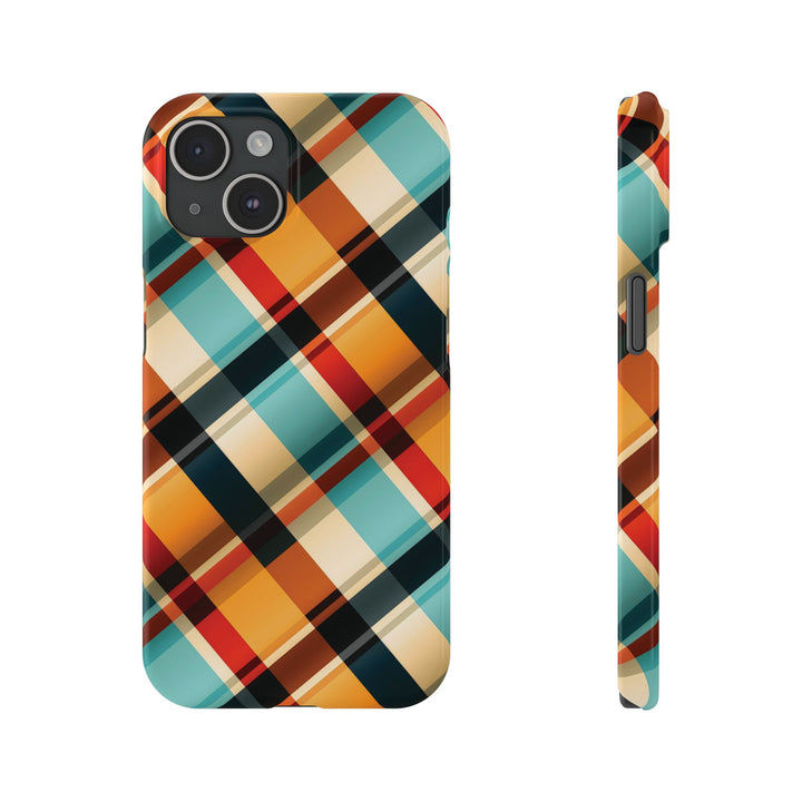 Slim Checkered Plaid Gift for Her Cute Phone Cases for Iphone 16 Pro Max | iPhone 15 Case | iPhone 15 Pro Max Case, Iphone 14, 13, 12, 11, 10, 8, 7 - Studio40ParkLane
