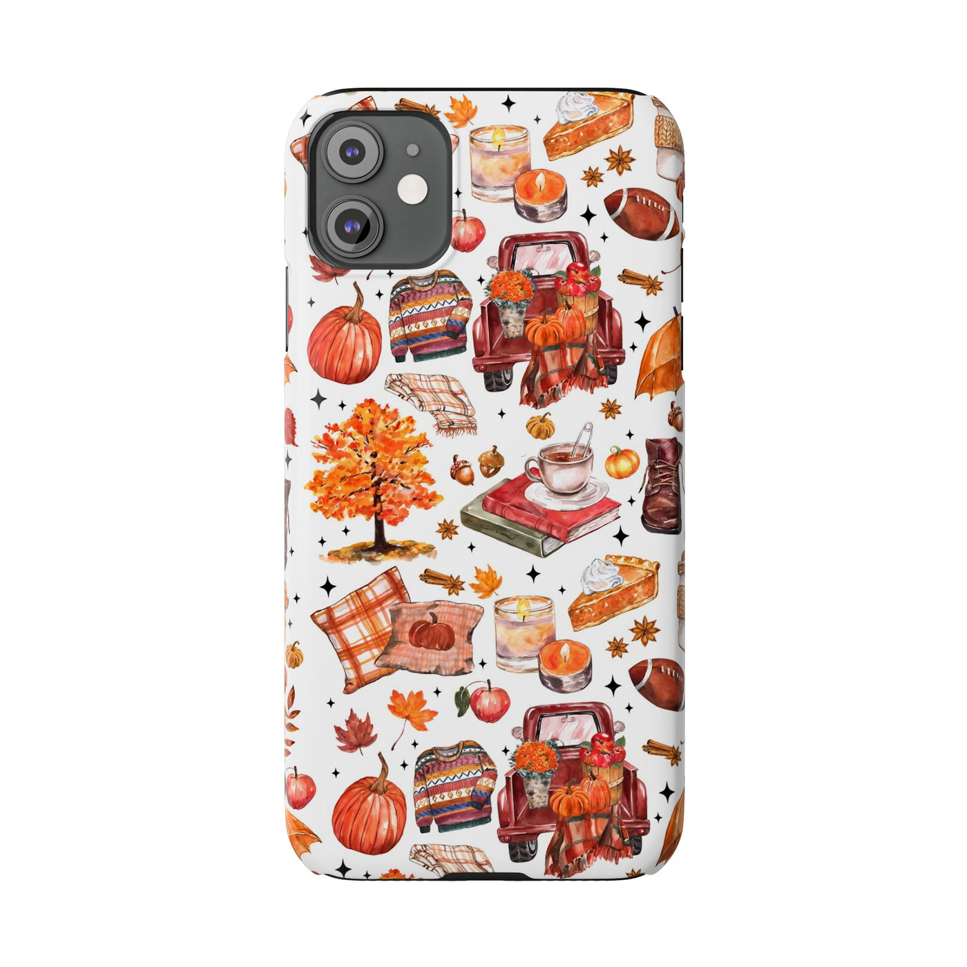 Slim Cute Fall Phone Cases Gift for Her Coquette Collage for Iphone 16 | iPhone 15 Case | iPhone 15 Pro Max Case, Iphone 14 Case, Iphone 13, Slim